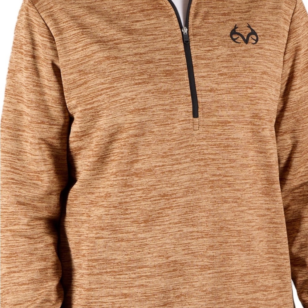 Realtree Brown‎ Quarter-Zip Jacket